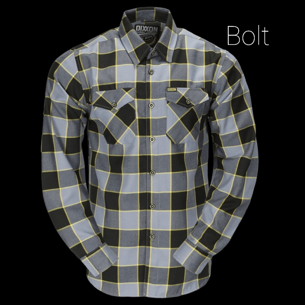 DIXXON The Bolt Flannel -- Mens XL